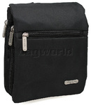 Travelon Messenger Style Shoulder Bag Black 6764