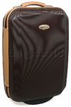 Samsonite Skywheeler DLX Luggage 55cm Hardside Suitcase Chocolate 09055