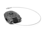 Pacsafe Retractasafe 250 4 Dial Combination Cable Lock Smoke PE241