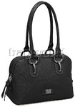 Cellini Durban Leather Handbag Black 9022