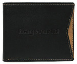 Cheddar Pocket Daryl Wallet Black P13