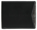 Cheddar Pocket Daryl Wallet Black P15