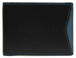 Cheddar Pocket Dennis Wallet Black P111