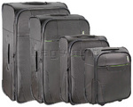 Antler Aeon Air Softside Suitcase Set of 4 Grey 53145, 53151, 53164, 53171 with FREE GO Travel Luggage Scale G2007 