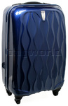 Antler Liquis Luggage 56cm Hardside Suitcase Blue 90456
