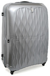 Antler Liquis Luggage 83cm Hardside Suitcase Silver 90481