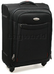 Samsonite Duralite Spinner Luggage 66cm Suitcase Black 09166