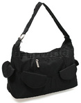 Travelon Anti-Theft Pocket Hobo Bag Black 42347