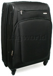 Samsonite Xpression Luggage 77cm Softside Suitcase Black 78007