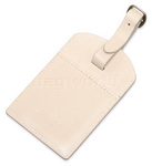 Artex Bon Voyage Leather Luggage Tag Taupe 40816