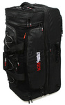 BlackWolf Ridgerunner 80+20 Wheel Backpack Tote Bag Black RI80