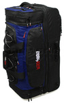 BlackWolf Ridgerunner 80+20 Wheel Backpack Tote Bag Blue RI80