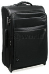 Antler New Size Zero Luggage 69cm Softside Suitcase Black 01770