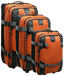 Eagle Creek Deviate Ramble Softside Suitcase Set of 3 Sunset 20232, 20225, 20226 with FREE Travelon Luggage Scale 12402