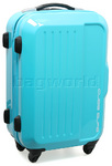American Tourister Cube Alfa Luggage 55cm Hardside Cabin Suitcase Sky Blue 63005