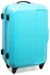 American Tourister Cube Alfa Luggage 66cm Hardside Suitcase Sky Blue 63006