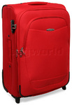 Qantas Vortex Luggage 65cm Medium Softside Suitcase Red 10702
