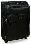 Antler New Transair Luggage 68cm Softside Suitcase Black 10470