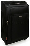 Antler New Transair Luggage 80cm Softside Suitcase Black 10480