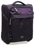 American Tourister Smart Luggage 49cm Softside Cabin Suitcase Purple 94001