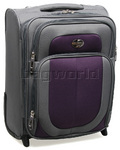 American Tourister Suave Luggage 47cm Softside Cabin Suitcase Grey 99001