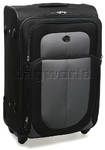 American Tourister Suave Luggage 64cm Softside Suitcase Black 99005
