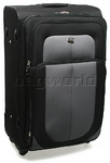American Tourister Suave Luggage 75cm Softside Suitcase Black 99006