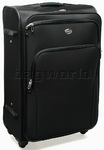 American Tourister Platinum Spinner 75cm Softside Suitcase Black 52275