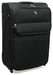 American Tourister DC Superlite Luggage 71cm Softside Suitcase Black 38303