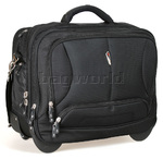 High Sierra 17" Laptop Wheel Bag Black H8150