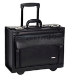 Solo Classic 16" Laptop Rolling Catalogue Case Black D978