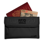Pacsafe RFIDsafe 50 RFID Passport Protector Black PE300