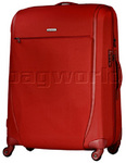 Samsonite Sahora Regeneration Luggage 76cm Spinner Softside Suitcase Red 20006