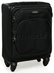 Samsonite Ultralite 8 Luggage 55cm Spinner Softside Suitcase Black 21006