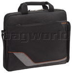 Solo Vector 14.1" Laptop Slim Briefcase Black TR122