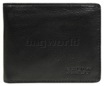 Vault RFID Blocking Leather Wallet with Flap Black M003