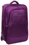 Antler Duolite Luggage 67cm Softside Suitcase Plum 27767