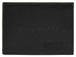 Kenneth Cole Wall Street Front Pocket Billfold Leather Wallet Black 56837