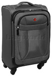 Wenger Swiss Lite Luggage 50cm Cabin Softside Suitcase Platinum 7208C