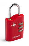 Pacsafe Prosafe 700 TSA Combination Padlock Red PE262