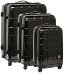Antler Camden Town Hardside Suitcase Set of 3 Bronze 17026, 17023, 17022 with FREE GO Travel Luggage Scale G2007 