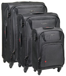 Antler Airstream Suitcase Set of 3 Grey 30619, 30616, 30615 with FREE GO Travel Luggage Scale G2007 