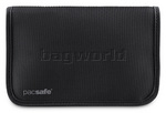 Pacsafe RFID-tec 175 Blocking Zippered Compact Organiser Black PE328