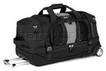 High Sierra Evolution 71cm Drop-Bottom Wheeled Duffel Black EV203