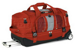 High Sierra Evolution 71cm Drop-Bottom Wheeled Duffel Orange EV203