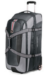 High Sierra AT6 81cm Expandable Wheeled Duffel with Backpack Straps Grey AT659