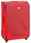 Qantas Shanghai Large 77cm Softside Suitcase Red 07015