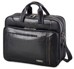 Samsonite Savio Leather II 16" Laptop Briefcase Black 59003