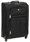 Wenger Swiss Alps Medium 66cm Softside Suitcase Black 83002