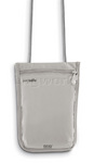 Pacsafe RFIDsafe 75 RFID-Blocking Neck Pouch Grey PE301